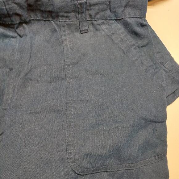 Men Flame Resistant FR Long Utility Coverall Blue - Picture 10 of 15